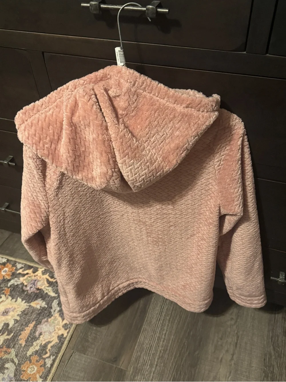 Free Country Soft Zip-Up Hoodie in Blush